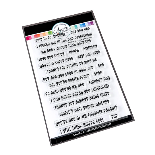 Catherine Pooler - Rad Dad One Liners Stamp Set