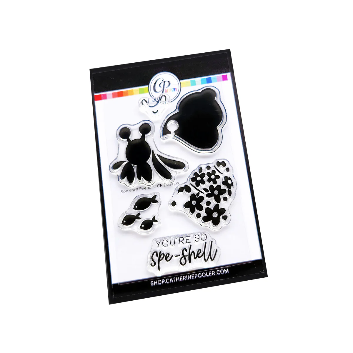 **NEW* - Catherine Pooler - Spe-shell Friend Stamp Set