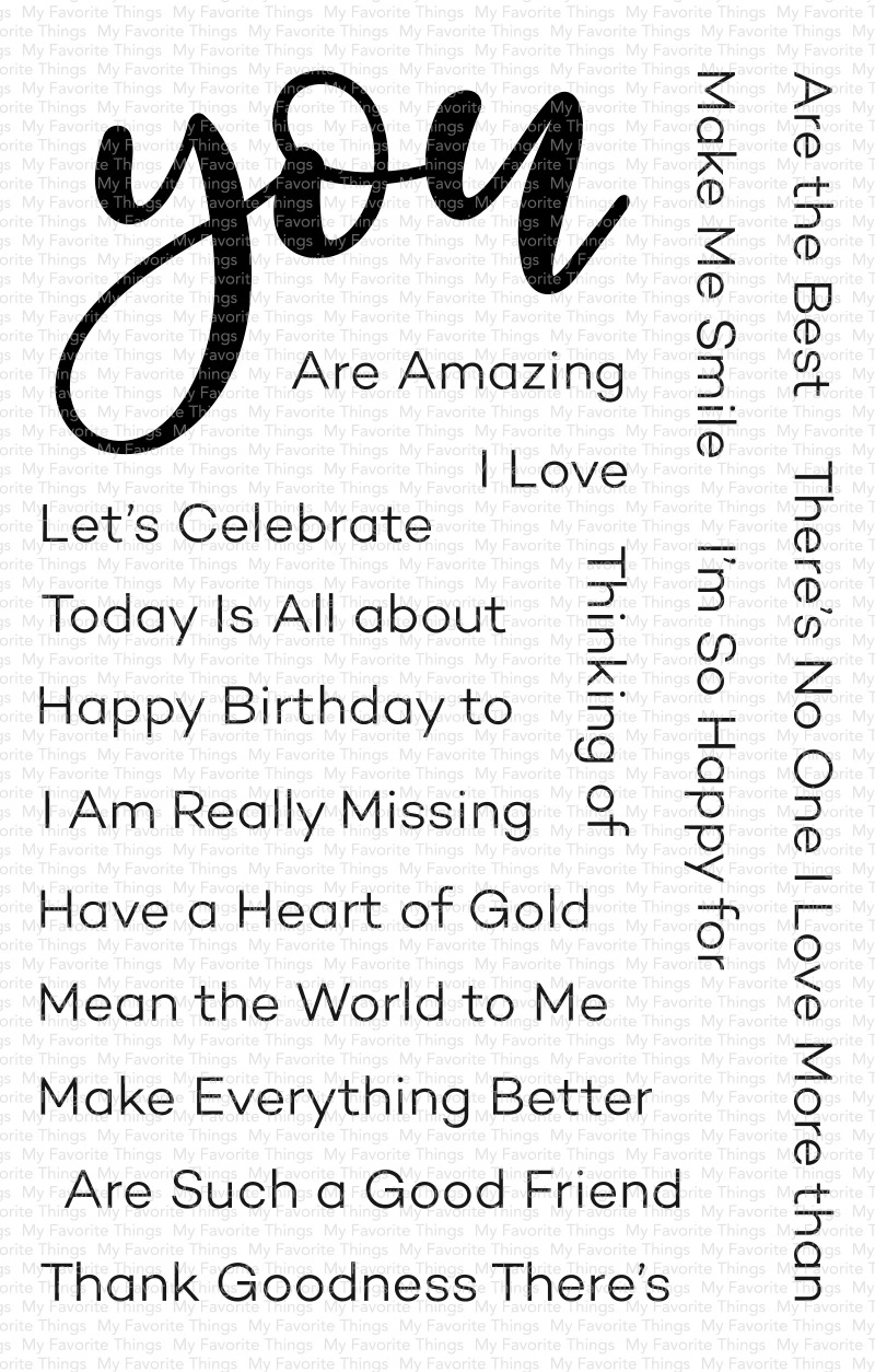 My Favorite Things - All About You