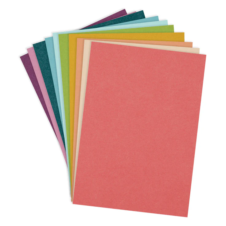 Spellbinders - Rainbow Hues Assortment ColorWheel Cardstock A4 - 20 Sheets