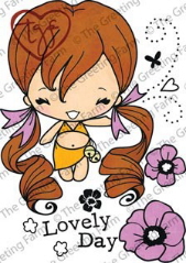 The Greeting Farm - Winky Bean - Clear Stamp