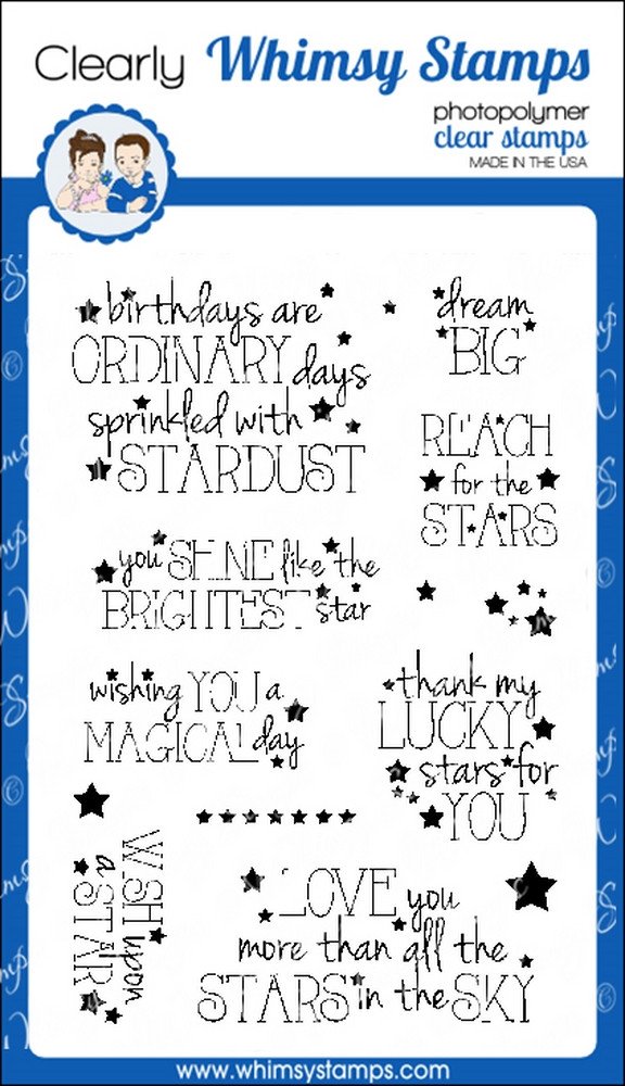 Whimsy Stamps - Shine Bright