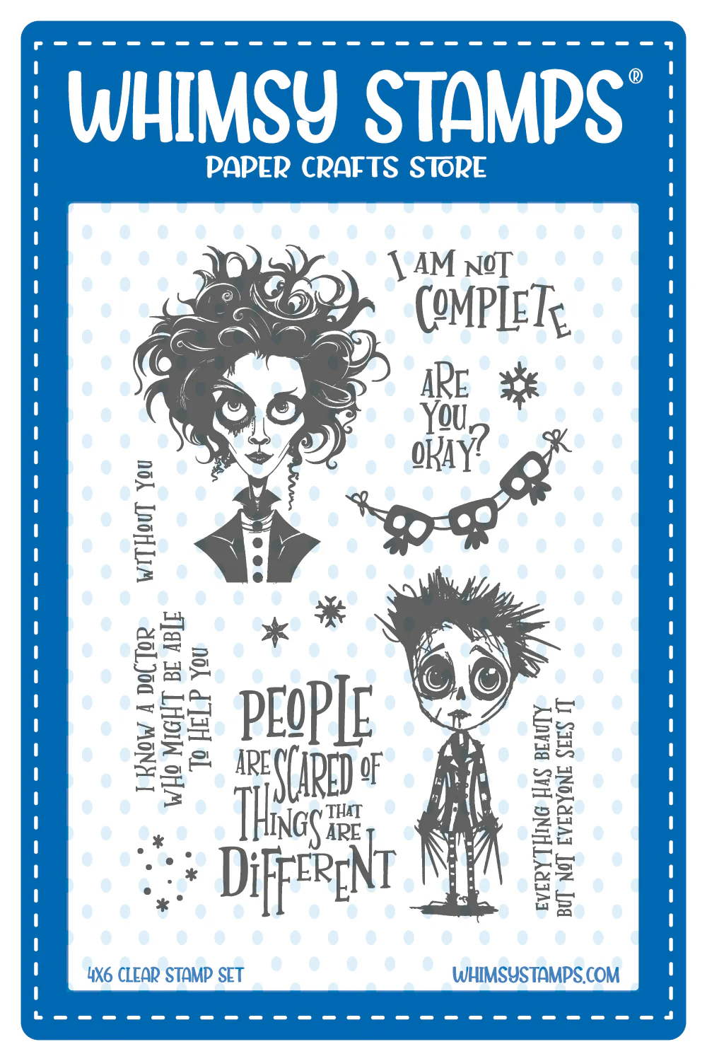 Whimsy Stamps - Edward Clear Stamps