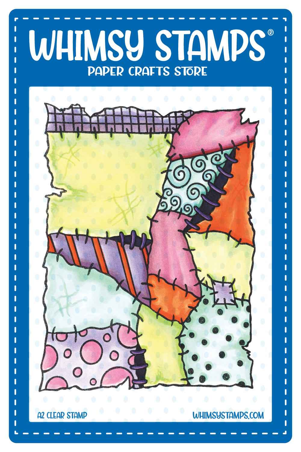 **NEW* - Whimsy Stamps - Patched Clear Stamps