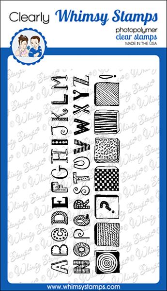 Whimsy Stamps - Quirky ABC Clear Stamps