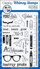 Whimsy Stamps - Smarty Pants - Clear Stamps