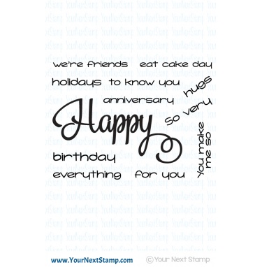 Your Next Stamp- Happy Everything