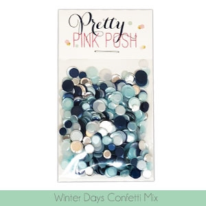 Pretty Pink Posh - Winter Days Confetti Mix