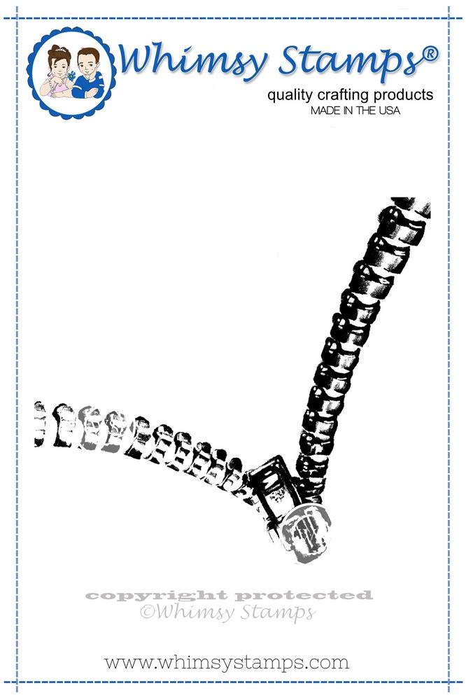 Whimsy Stamps - Zipper