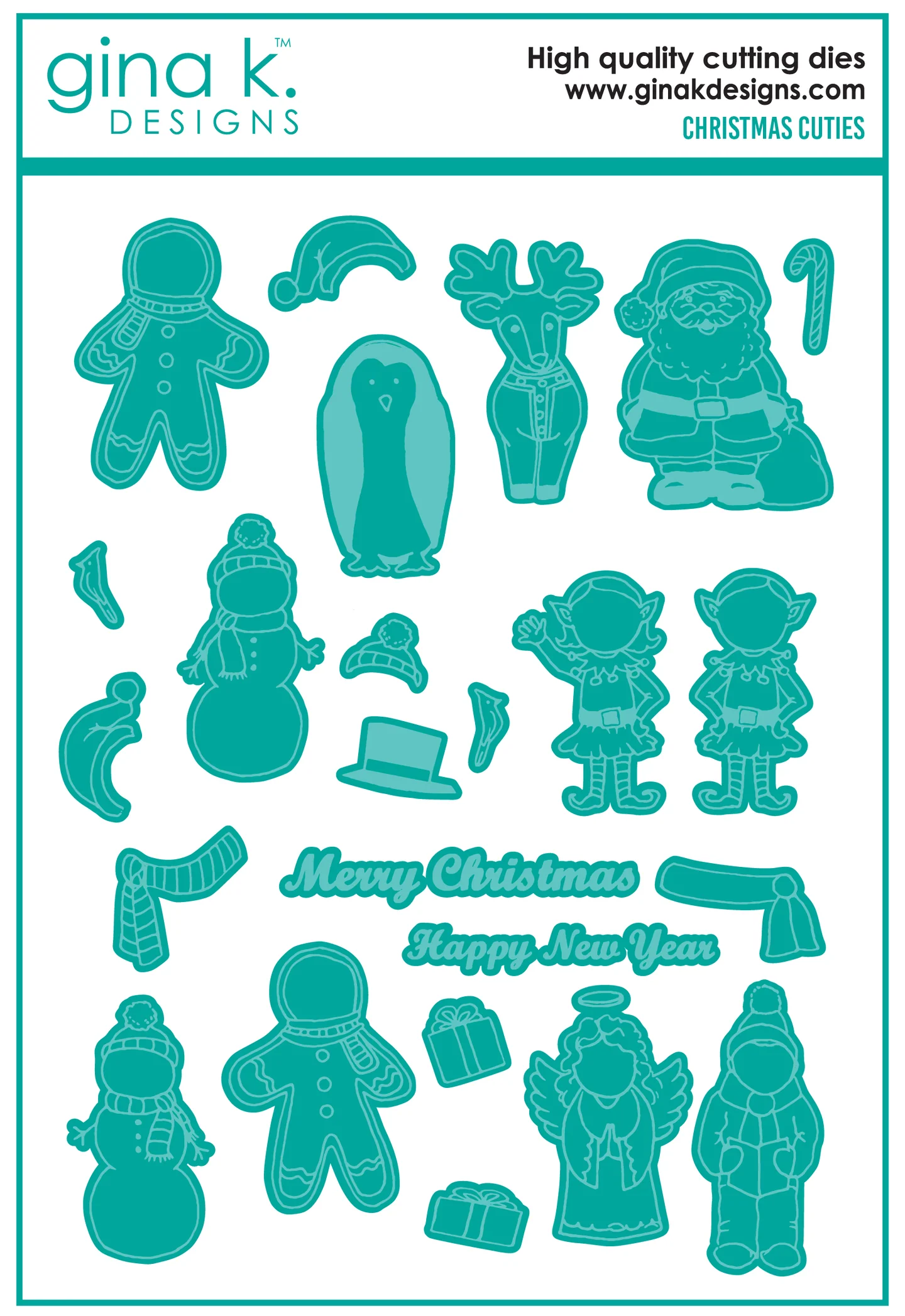 Gina K Designs - Christmas Cuties - DIE