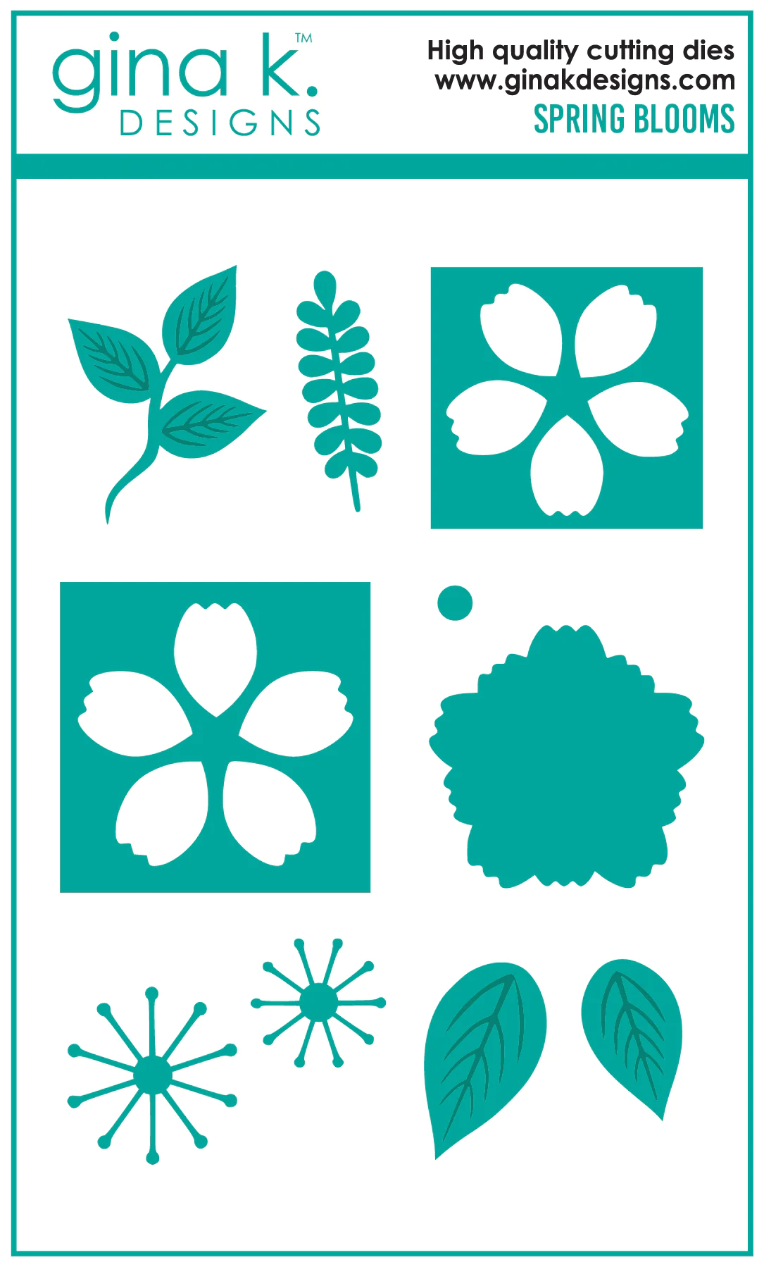 Gina K Designs - Spring Blooms - DIE