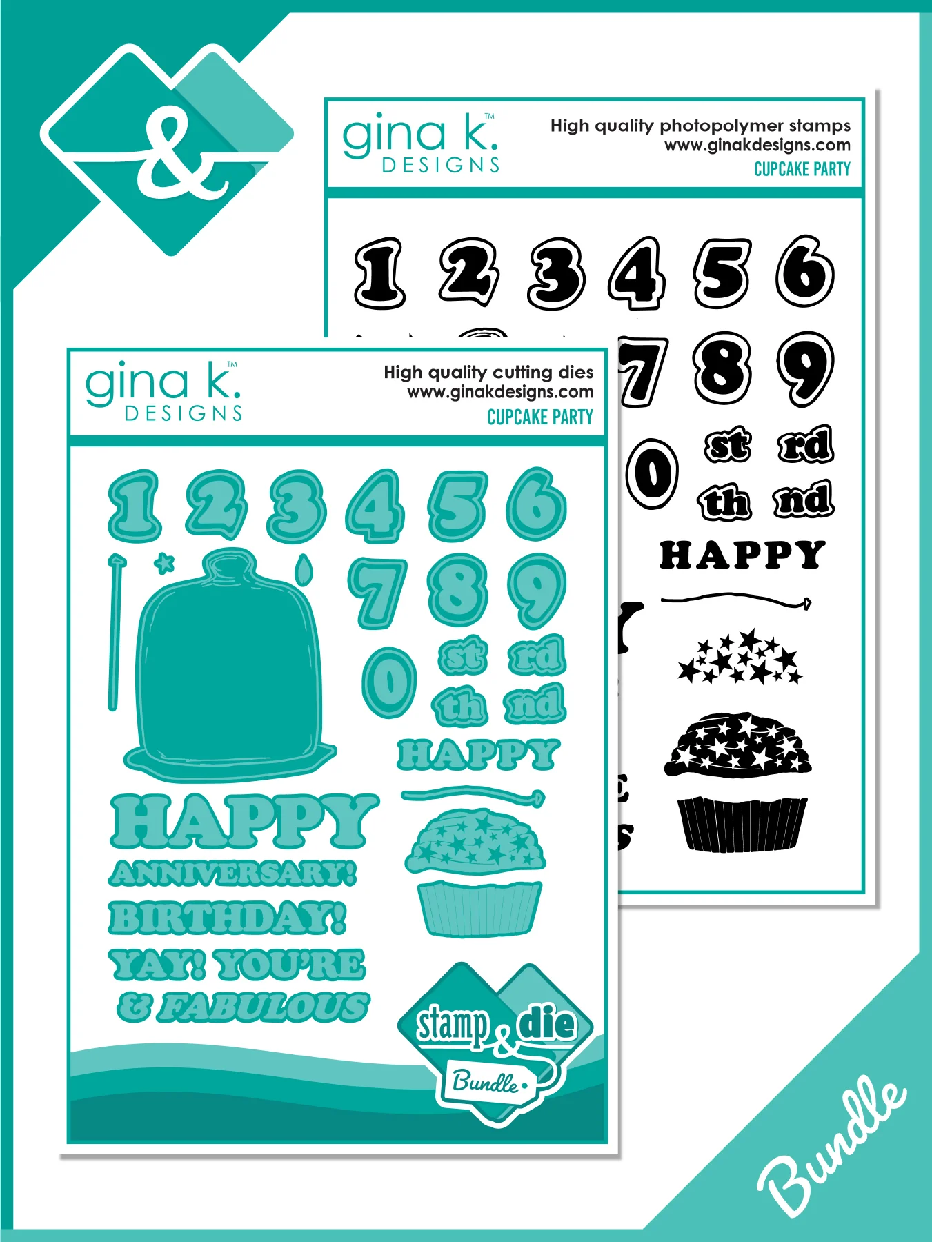 Gina K Designs - Cupcake Party - BUNDLE