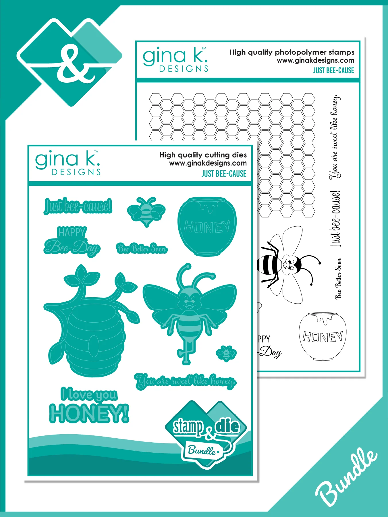 #Gina K Designs - Just Bee-cause - BUNDLE