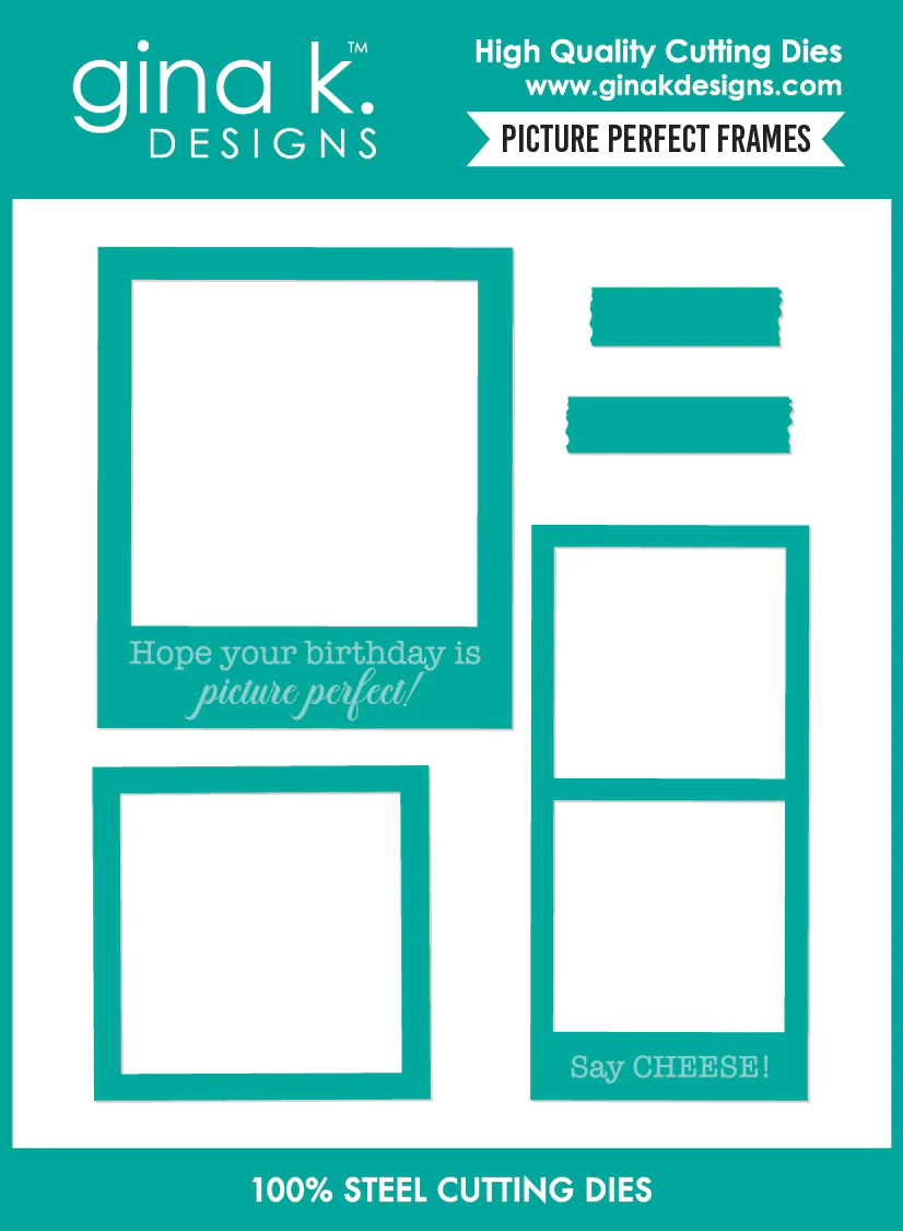 **NEW* - Gina K Designs - Picture Perfect Frames - DIE