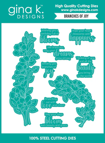 **NEW* - Gina K Designs - Branches of Joy - DIE