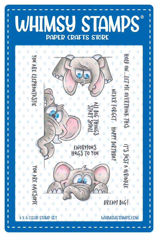 Whimsy Stamps - Elephantastic Clear Stamps