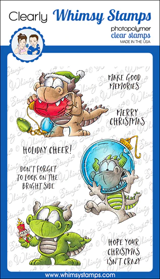 Whimsy Stamps - Dudley's Christmas Clear Stamps