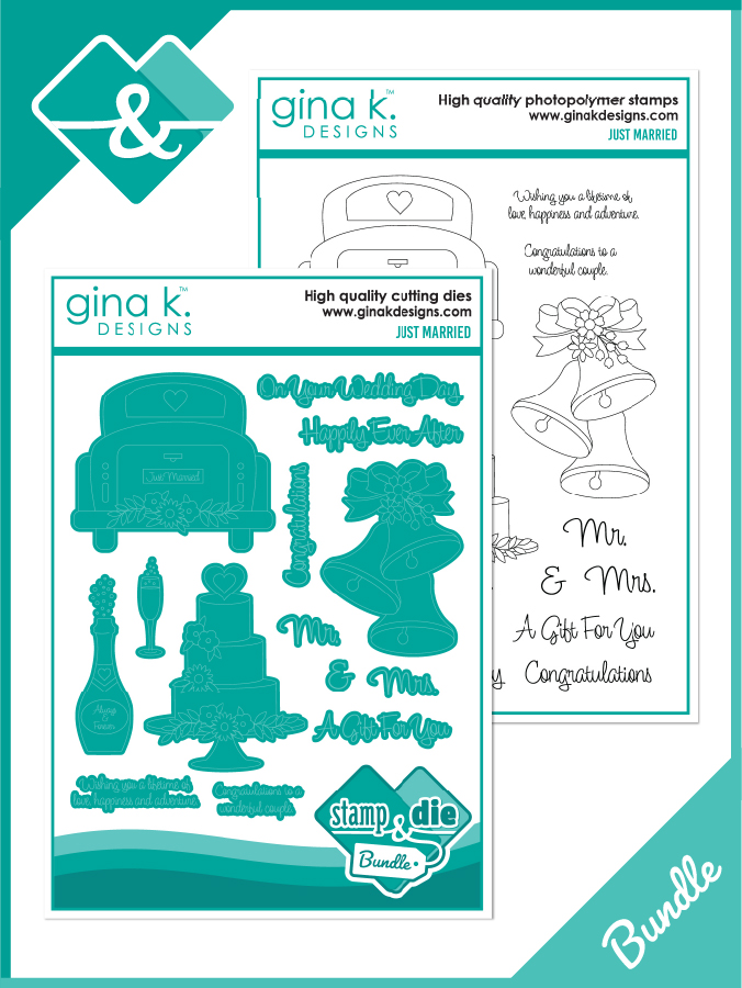 Gina K Designs - Just Married - BUNDLE (SB5)