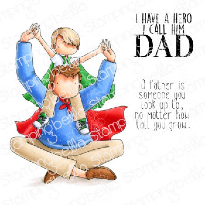 Stamping Bella - A LITTLE BOY AND HIS HERO