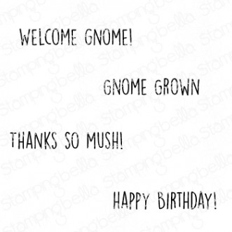 Stamping Bella - ODDBALL GNOME FAMILY SENTIMENT SET (SO)
