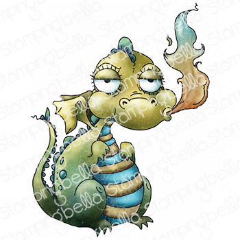 Stamping Bella - ODDBALL FAIRYTALE DRAGON SITTING