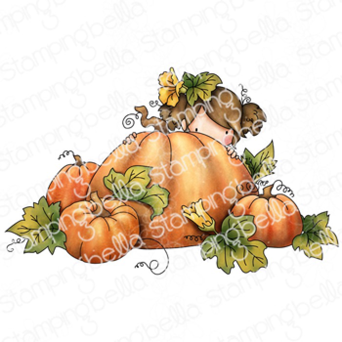 Stamping Bella - Tiny Townie Piper at the Pumpkin Patch