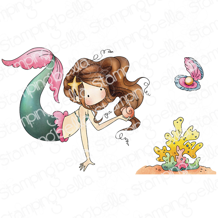 **NEW* - Stamping Bella - Tiny Townie Mermaid Isla set