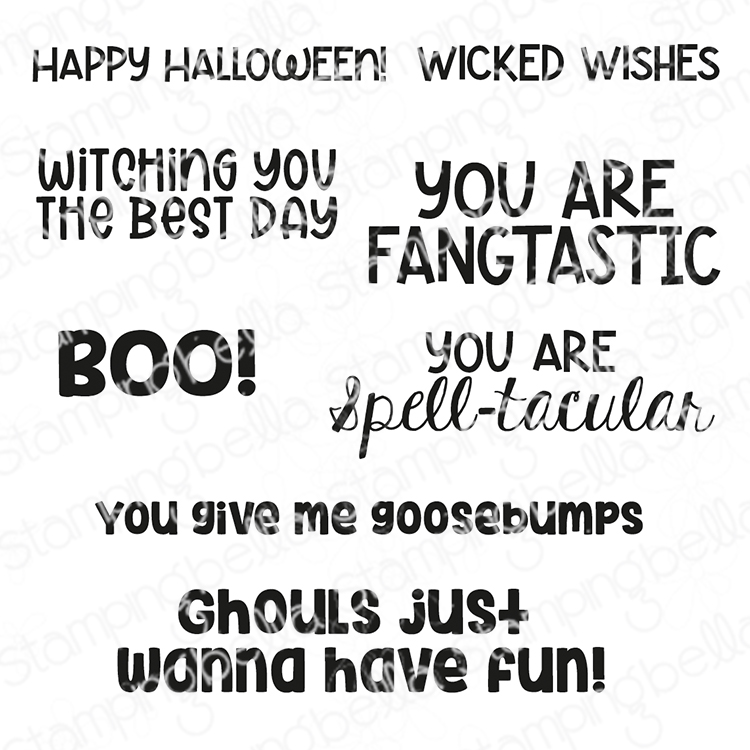 *NEW* - Stamping Bella - Wicked Words Sentiment Set