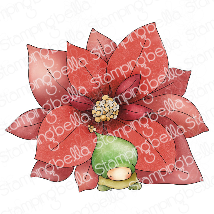 **NEW* - Stamping Bella - Bundle Girl with Poinsettia