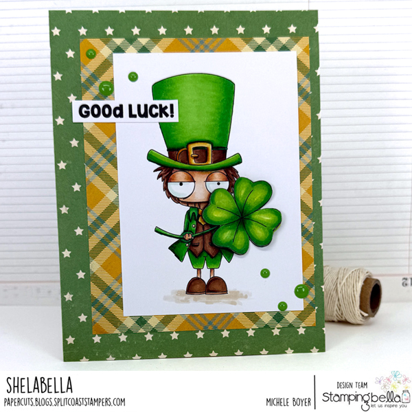 Stamping Bella - Good Luck Sentiment Set (8 stamps included) #2