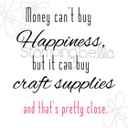 Stamping Bella - Money can't buy happiness