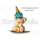 Stamping Bella - Peaches the Stuffie wants an Ice Cream