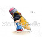 Stamping Bella - Tiny Townie Penelope has a Pencil