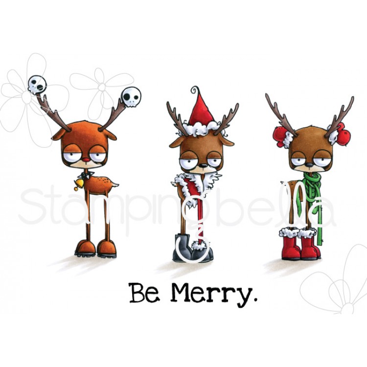 Stamping Bella - ODDBALL REINDEER SET