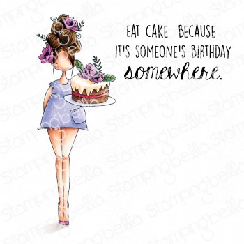 Stamping Bella - CURVY GIRL EATS CAKE