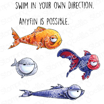 Stamping Bella - ODDBALL FISH SET