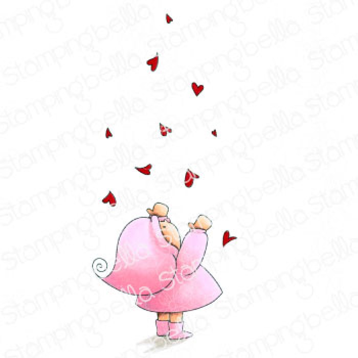 Stamping Bella - BUNDLE GIRL WITH FALLING HEARTS