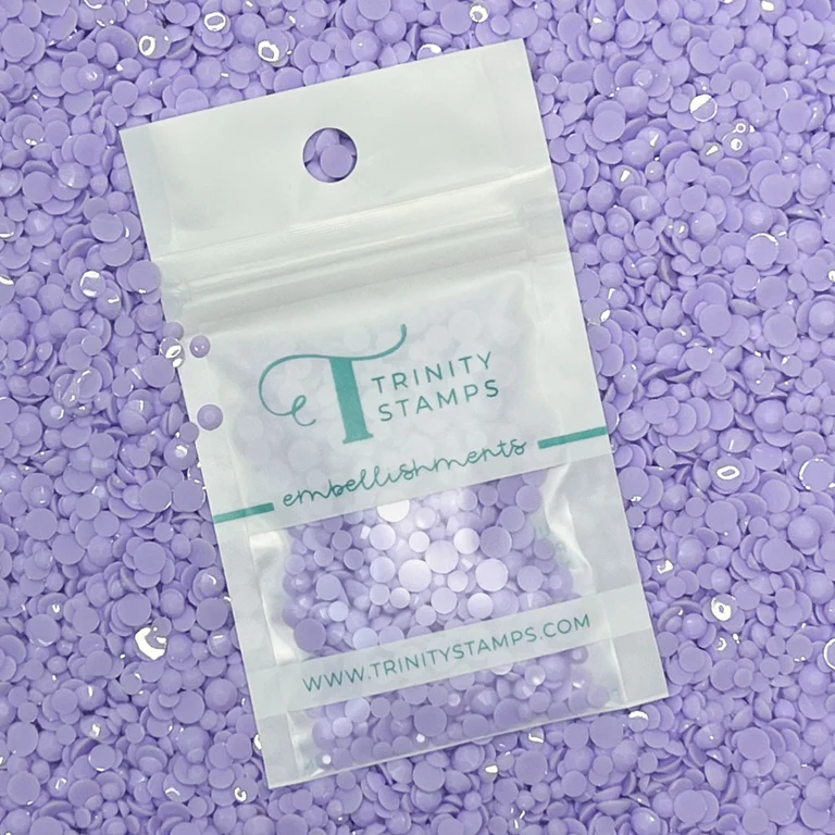 Trinity Stamps - Thistle - Opaque Rhinestone Embellishment Mix