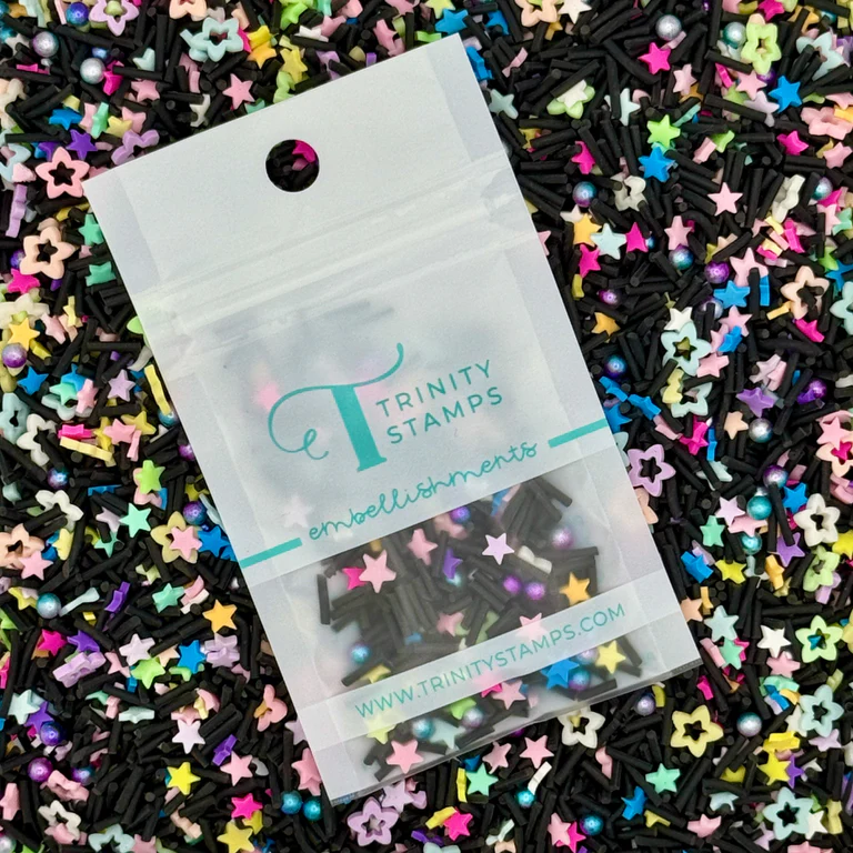 *NEW* - Trinity Stamps - Supernova Sprinkles Clay Embellishment Mix