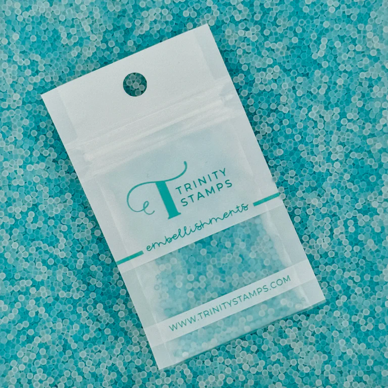 *NEW* - Trinity Stamps - Bathwater Semi Opaque Shaker Pop Embellishment Mix