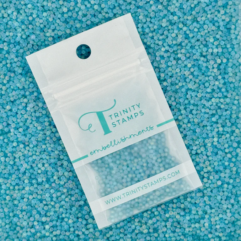 *NEW* - Trinity Stamps - Snowcone Shaker Pop (Iridescent) Embellishment Mix