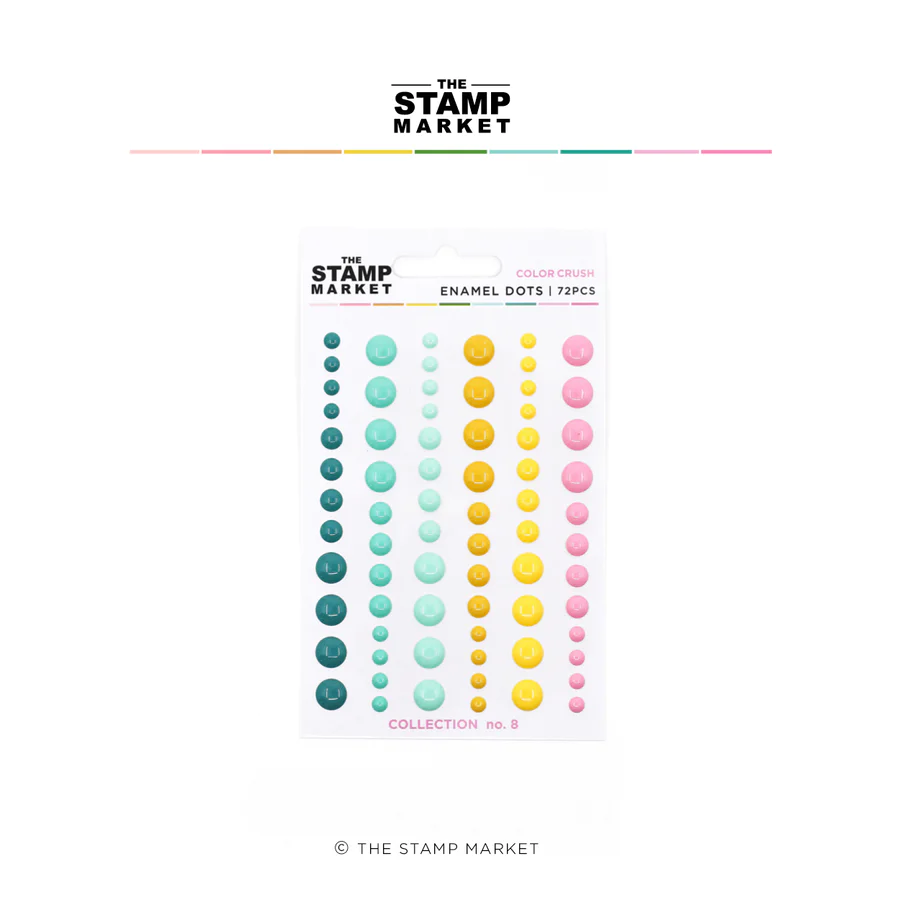 The Stamp Market - Enamel Dots Collection 8