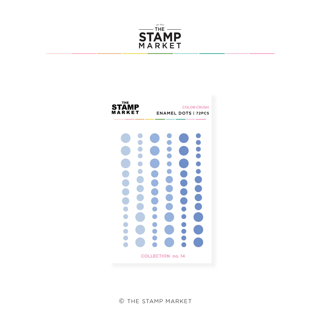 Stamp Market - ENAMEL DOTS COLLECTION NO.14