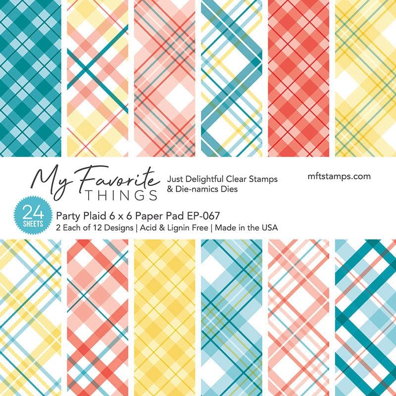 My Favorite Things - Party Plaid Paper Pad