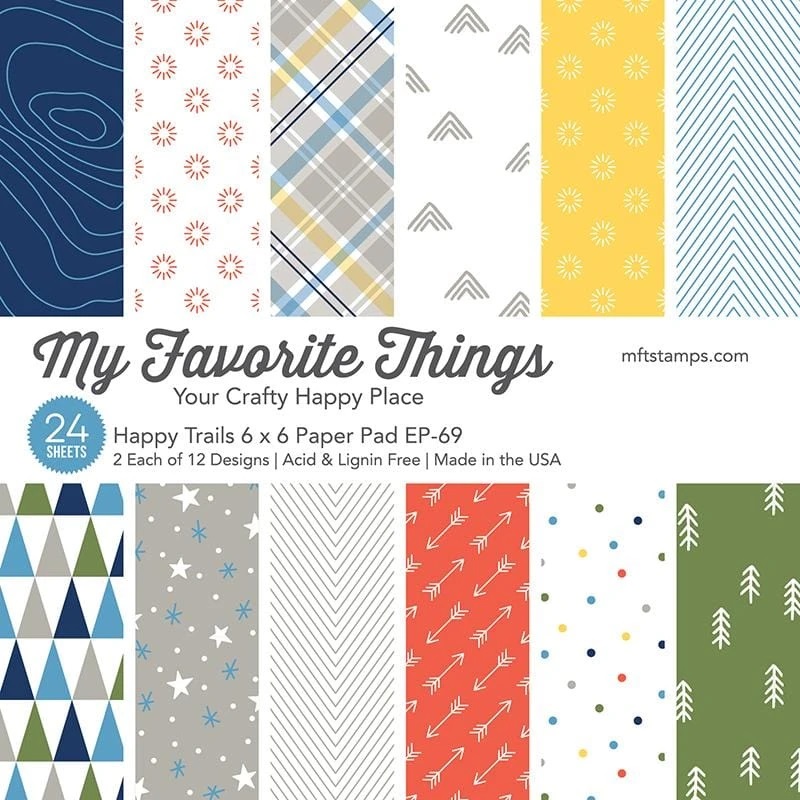 My Favorite Things - Happy Trails Paper Pad