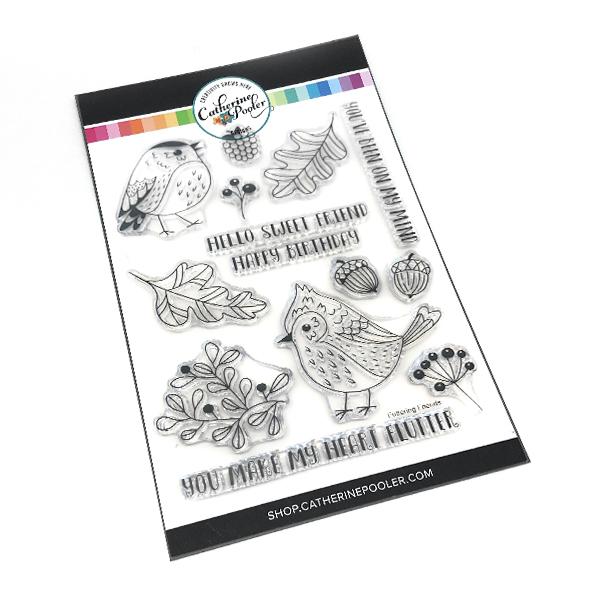 Catherine Pooler - Fluttering Friends Stamp Set