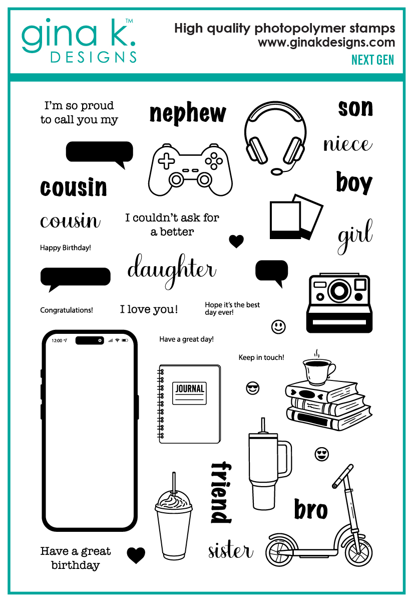 Gina K Designs - Next Gen - STAMPS