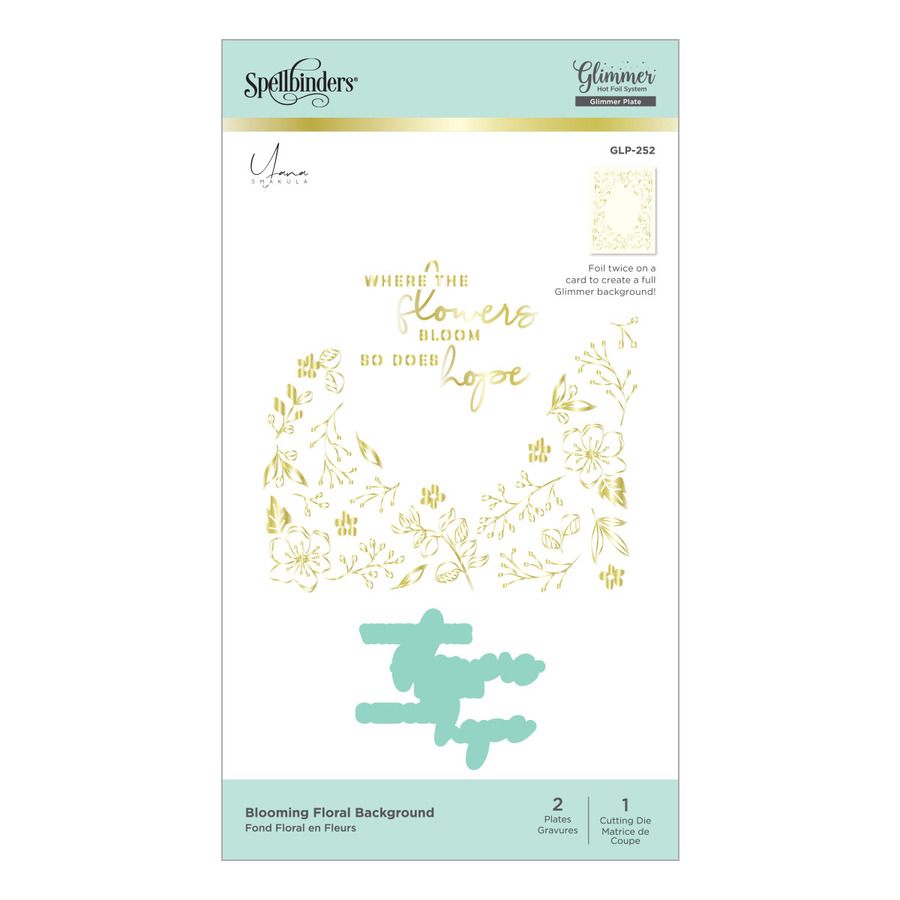 Spellbinders - Blooming Floral Background by Yana Smakula (SB2)