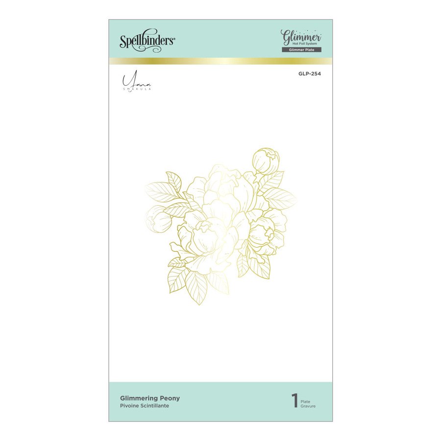 Spellbinders - Glimmering Peony by Yana Smakula