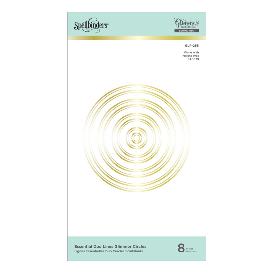 Spellbinders - Essential Duo Lines Glimmer Circles